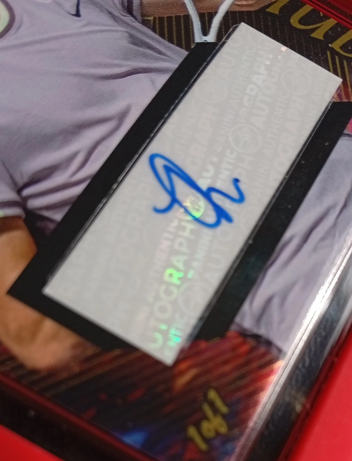 2025 Panini Jannik Sinner Official 1/1 Autograph Card – GRAAD 9.5 One of One - Image 5
